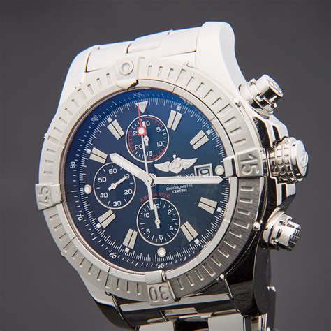 breitling super avenger face size|pre owned breitling super avenger.